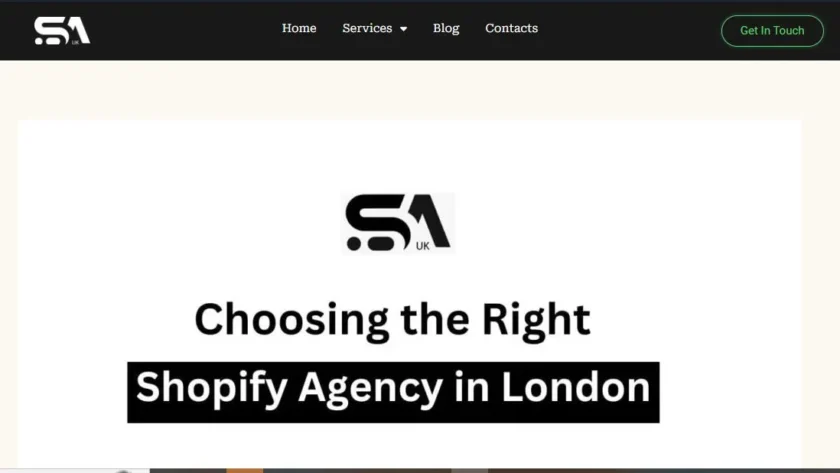 Shopify Agency In London